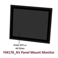 Moniteur LCD TFT en aluminium pour extérieur industriel, pour usage professionnel