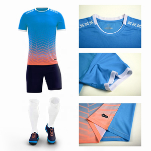 Uniformes de Fútbol Personalizados 100% Poliéster, Conjuntos Impresos con Diseño de Messi, Camisetas de Francia y Argentina con Tecnología Antihumedad - Product Image 4