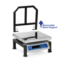Balance électronique de table numérique 5G en acier inoxydable de haute qualité, robuste, double face, avec affichage LED vert, 50 kg, OEM