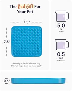 <b>Silicone</b> Dog Licking <b>Mat</b> Wholesale BPA Free Pet Slow Feeding <b>Mat</b> Non Slip Easy Clean Calming Pad for Dogs and Cats - Product Image 4