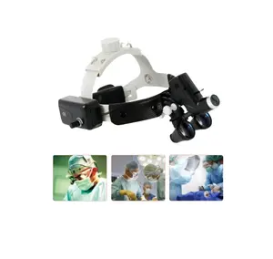 INDIAN SUPPLIER DENTAL 2.5X LOUPE WITH LED LIGHT DENTAL EQUIPMENT FOR PROFESSIONAL USE....