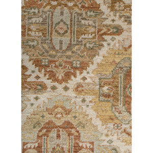 Alfombras de Lana Anudadas a Mano Gulnar Ivory, Diseño de Medallón 3D, para Uso Doméstico, Sala de Estar, Pasillo, Habitación Juvenil, Diseño de Rompecabezas - Product Image 3