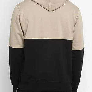 Wholesale 2-Color Premium Men's Hoody 100% Cotton Custom Solid Color <b>Oversized</b> <b>Fleece</b> <b>Hoodie</b> Customizable Blank Design - Product Image 4