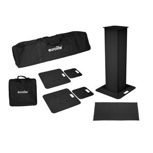 Soporte de escenario Eurolite 2x de 100 cm con funda y bolsa, negro - Accesorios para productos de audio - Product Image 1