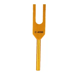 Tuning Forks altın renk kaplı C4096 en düşük fiyatlar Otology cerrahi aletler tıbbi malzemeler hastane aletleri kullanır