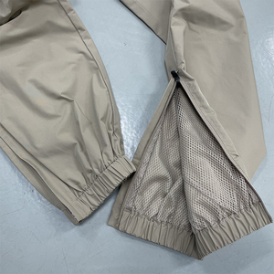 Fait sur mesure 2025 coupe-vent survêtement broderie fermeture éclair ensemble de survêtement pantalon de survêtement en nylon coupe-vent survêtements ensembles pour hommes - Product Image 6