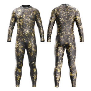 Traje de baño de neopreno Yamamoto de 5Mm de manga larga térmica personalizada, trajes de buceo para surf para hombres - Product Image 3