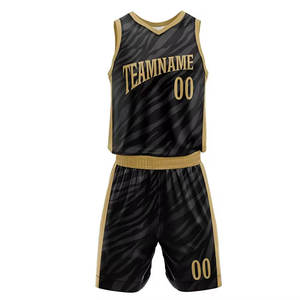 ชุดบาสเก็ตบอลแบบแห้งเร็ว เสื้อและกางเกงขาสั้น 2026 ราคาขายส่ง ชุดบาสเก็ตบอลแขนกุดสำหรับผู้ชาย - Product Image 1