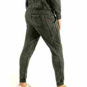 Sudadera con capucha y pantalones de chándal lavados con ácido 2025, chándales de alta calidad, conjunto de algodón, chándales Vintage personalizados lisos para hombres - Product Image 6
