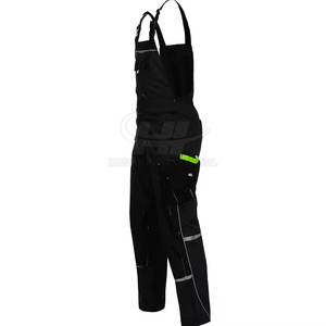Hot Selling Latest Design <b>Reflective</b> Polyester <b>Safety</b> Work Bib High Visibility Lightweight Comfortable Work <b>Clothing</b> Wholesale - Product Image 2