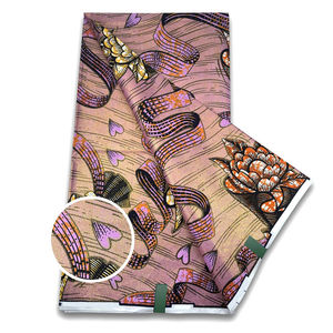 Tissu africain personnalisé imprimé à la cire et coton Ankara Holland Abuja de qualité supérieure pour les vêtements de mode et les utilisations créatives - Product Image 2