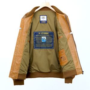Chaqueta universitaria bordada de cuero de moda vintage para hombre OEM con nueva llegada de la mejor calidad para hombres y mujeres hecha en Pakistán - Product Image 3