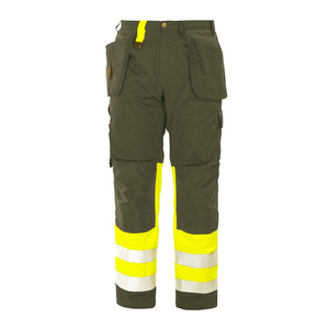 Hot Sale New Design Safety Construction <b>Work</b> Wear <b>Trouser</b> Custom Uniform Manufacturer 100% Cotton for Men - Product Image 1