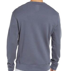 Nouvel Arrivage – Sweat-shirt en molleton pour homme, coupe droite, épaules tombantes, en coton lavé, avec logo personnalisé imprimé par transfert thermique – Collection Automne 2026 - Product Image 5