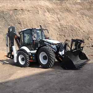 Chargeur rétrocaveuse HMK Hidromek 62T bon marché, machine de construction d'occasion fiable, moteur Kubota, meilleure qualité, prix de gros - Product Image 3