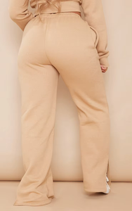 Chándal cómodo suave sólido informal de Invierno para mujer, para entrenamiento de gimnasio, entrenamiento físico, ejercicio para correr y deportes al aire libre - Product Image 2