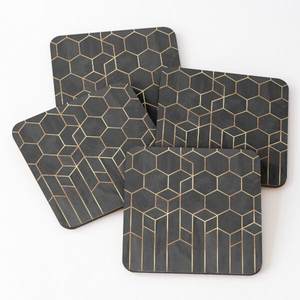 High Quality Wood/Acacia Wood Over Printed Tea Serving <b>Coasters</b> 4 Pieces <b>Set</b> Hot Selling Epoxy Slate <b>coaster</b> Desk Mat - Product Image 5