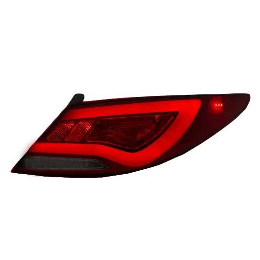 Par de cola del coche luz de la Asamblea para Hyundai acento Verna Solaris 10-13 de freno LED de la luz de señal de Tuning partes trasera de coche sistema de lámpara