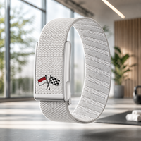 Bracelets SuperKnit en acier inoxydable de luxe en stock pour Whoop 5.0 – Sangles de montre respirantes avec fermoir auto-agrippant compatibles Whoop