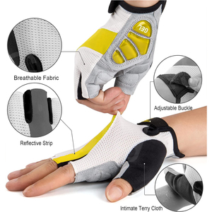 Gants de cyclisme personnalisés de haute qualité gants nouvellement faits ville professionnel course Gel rembourrage coloré VTT gants 2025 - Product Image 6