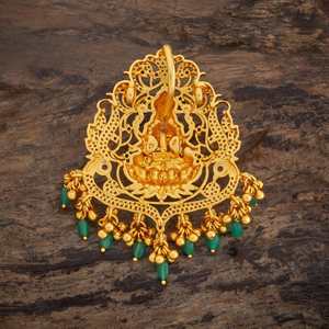 จี้พระวิหารเงิน 179585 ดีไซน์ทันสมัยรูปดาว ประดับมรกต ทับทิม ไข่มุก เพชร ฝังแบบ Bezel ชุบโรเดียม แพลตตินั่ม โรสโกลด์ มรกตคัท - Product Image 3