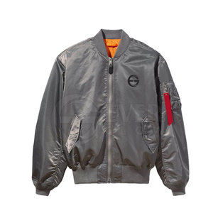 Chaqueta de béisbol de bombardero ajustada informal a precio de fábrica, chaquetas de bombardero personalizadas para hombre más vendidas para ropa de invierno - Product Image 1