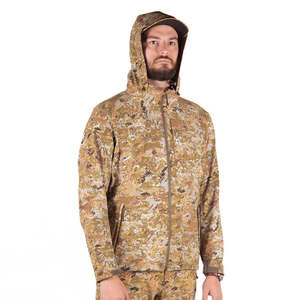 Veste de chasse coupe-vent en softshell de haute qualité personnalisée, veste de chasse légère pour homme - Product Image 5