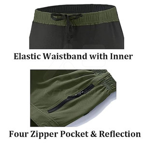 KATBROS INDUSTRY Men's <b>Cycling</b> <b>Shorts</b> <b>Padded</b> Liner Quick Dry Breathable Anti-Bacterial Eco-Friendly Nylon/Spandex/Polyester - Product Image 5