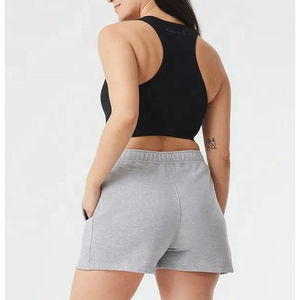 Shorts de sport pour femmes avec logo personnalisé, respirants, à séchage rapide, taille élastique, pour le fitness et le yoga, avec poches - Product Image 2
