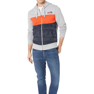 Sudaderas con capucha para hombre, diseño personalizado, de algodón, con cremallera, ligeras, transpirables, de alta calidad. - Product Image 5