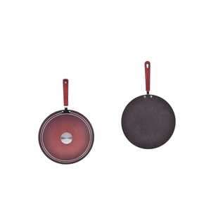 Modern 20-Piece Non-Stick Cookware <b>Set</b> Lightweight Metal Kitchenware with Composite Bottom for Home Cooking Includes <b>Pots</b> - Product Image 6