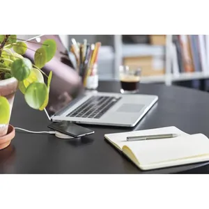 Caricatore Wireless Ecologico Rotondo da 5W a Forma di Grano, Gadget USB Promozionale - Product Image 2