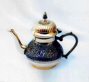 DSH Precio barato Nueva llegada Look Hervidor de latón para el hogar Tetera para servir té y café Agua. - Product Image 1