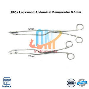 Qualité allemande 2PCs verrouillage démarcateur abdominal 9.5mm pince démarcateur à rabat Instruments chirurgicaux en plastique | OLDMED Instruments - Product Image 3