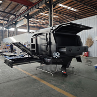 Portaequipajes de aluminio duradero personalizado, bandeja Ute, toldo impermeable, cubierta Tonneau