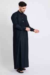 Thobe Thawb de alta calidad para hombre, estilo omaní, manga larga, tela suave, diseño informal, gran oferta, precio al por mayor - Product Image 2