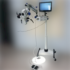 MICROSCOPIO DENTAL PARA ESTUDIO DENTAL CON CÁMARA-MICROSCOPIO DENTAL MICROSCOPIO DE MONTAJE EN EL PISO DE 3 PASOS... - Product Image 5