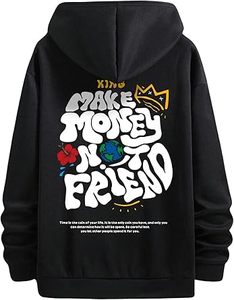 Haute qualité 2023 mode personnalisée Streetwear 100% coton pull Premium hommes sweat à capuche en relief unisexe sweats à capuche personnalisés - Product Image 5