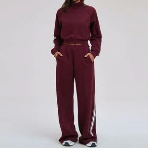 Chándal Ligero con Cremallera para Mujer en Tallas Personalizadas, el Mejor Material con Capucha, Tinte Liso para la Temporada de Invierno - Product Image 1