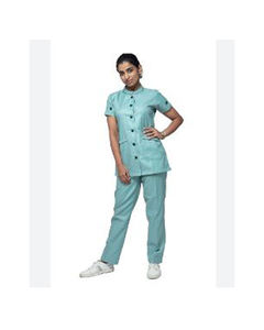 Venta al por mayor personalizado antiarrugas belleza médica Unisex Hospital ropa Tops traje de algodón enfermería uniformes conjuntos para mujeres - Product Image 4