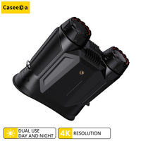 Jumelles de vision nocturne numériques 4K 48MP WiFi avec zoom 7X pour la chasse CASEEDA