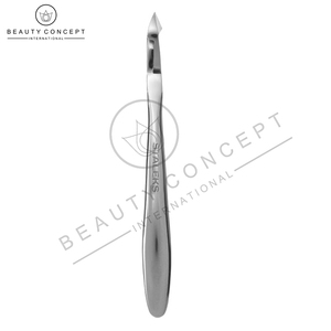Pinzas para cutículas de uñas de acero inoxidable de primera calidad, herramientas de instrumentos de belleza para decoración de uñas de doble resorte por Beauty Concept Eco-Friendly - Product Image 2