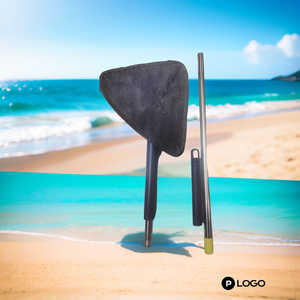 Ensemble de serpillères rotatives triangulaires 360° avec long manche, lavage et essorage mains libres, nettoyage humide et sec double usage avec motif rectangulaire - Product Image 2