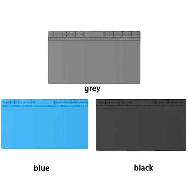 Silicon Insulation Pad Heat-Resistant Repair Work Mat 70*40CM Work Pad Soldering Mat for Electronic Phone Laptop Watch Repair