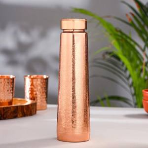 La qualité fiable des bouteilles en cuivre est un métal recyclable, ce qui signifie que les bouteilles en cuivre contribuent positivement à la durabilité environnementale. - Product Image 6