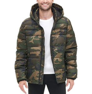 Chaquetas de burbuja de viento para hombre con bolsillos interiores Chaqueta acolchada Cremallera personalizada subida por Dress Sports - Product Image 1