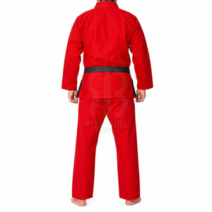 Uniformes de Karate Transpirables de Algodón 100% de Alta Calidad, Hechos a Medida, con Logotipo Frontal, para Hombres Adultos, a Bajo Precio - Product Image 2