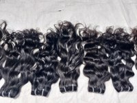 Cheveux Péruviens Remy Naturels Vierges Non Traités, Lisses et Ondulés, Cuticules Douces Alignées, Ondulation Naturelle, Qualité Supérieure 12A, 100 Grammes, Faits à la Machine