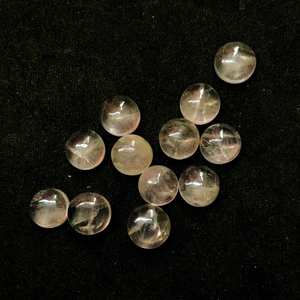 12 Pieces Natural Rose Quartz Round Cabochon Lots ! Rose Quartz Polished Loose Gemstone ! Rose Quartz Cabochon Gemstone - Product Image 4