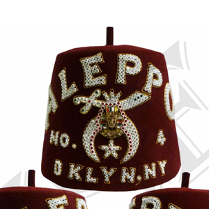 เครื่องราชกกุธภัณฑ์อิฐปรับแต่ง shriner FEZ [Aleppo] - Product Image 5